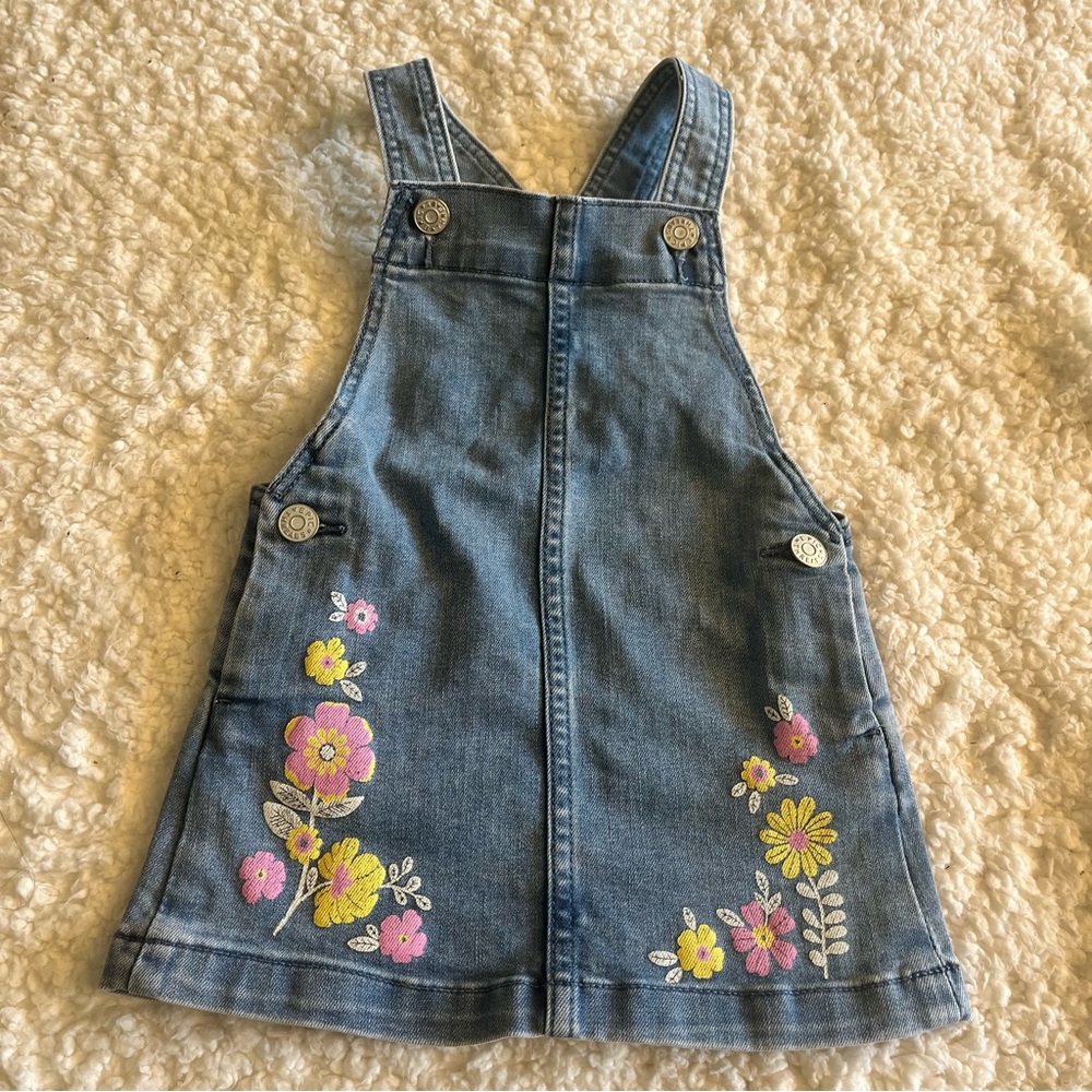 Toddler Girl Overalls Dress
